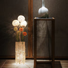 Lampadaire Fleur Rotin Lampadaires