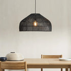 Suspension En Rotin Noir 40 Cm Suspensions
