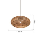 Suspension Rotin Ovale Suspensions