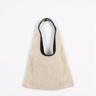 Sac En Paille Avec Anse Cuir Beige