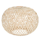 Abat-Jour En Rotin Lampadaire Beige Abat-Jour