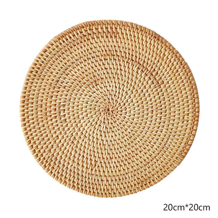 Dessous De Plat Déco En Rotin 20 Cm Plat