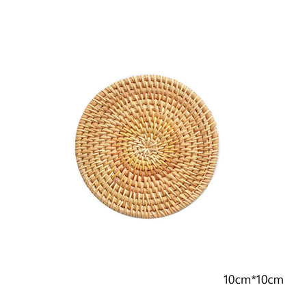Dessous De Plat Déco En Rotin 10 Cm Plat