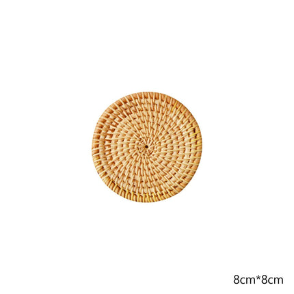 Dessous De Plat Déco En Rotin 8 Cm Plat