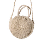 Mini Sac En Osier Rond