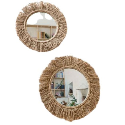 Miroir Avec Osier