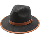Chapeau De Paille Panama Noir