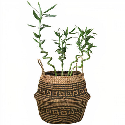 Cache Pot Osier Panier Déco