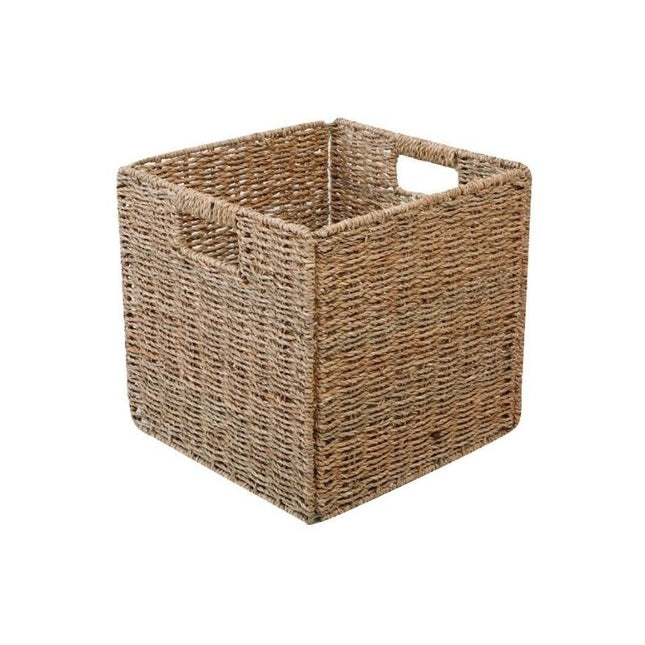Panier Osier Carré Rangement