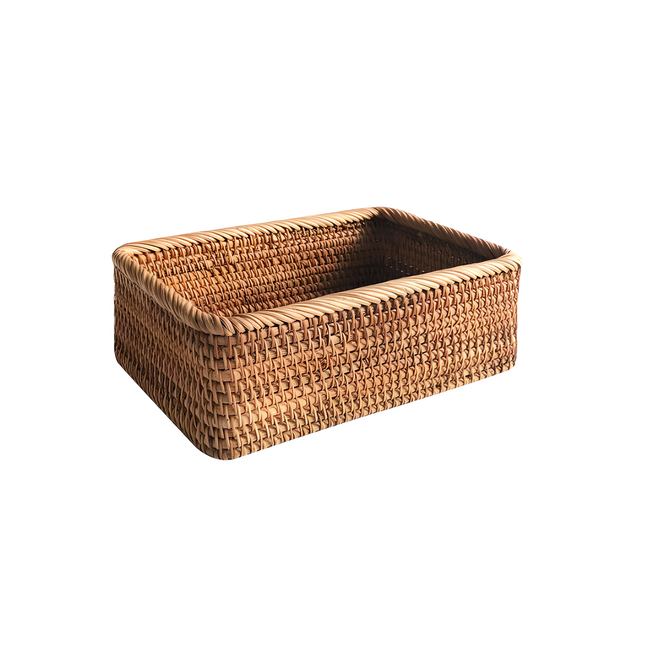 Panier En Rotin De Salle Bain Paniers