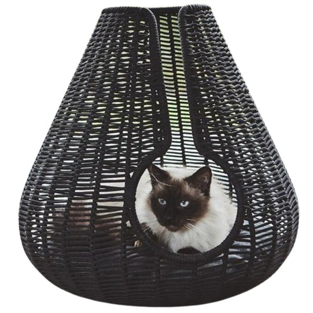 Panier À Chat Design Osier Animaux Et Articles Pour Animaux De Compagnie