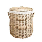 Grand Panier Linge Osier Paniers À Linge