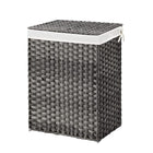 Panier À Linge Osier Gris Paniers