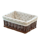 Panier De Rangement Osier Rectangulaire Rangement Osier