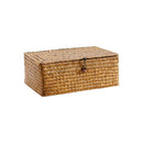 Panier De Rangement Osier Avec Couvercle Rangement Osier