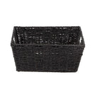Panier De Rangement En Osier Noir Rangement Osier
