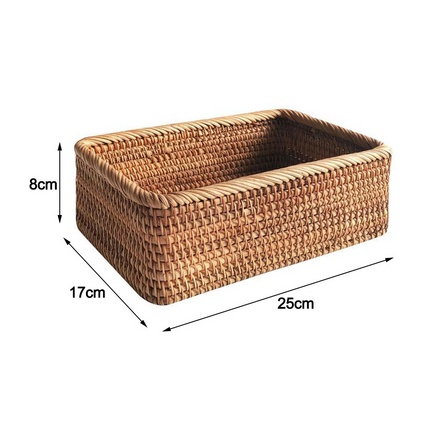 Panier En Rotin De Salle Bain Moyen Paniers