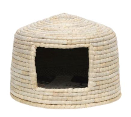 Panier Osier Chat Haut En