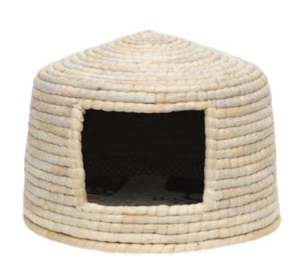 Panier Osier Chat Haut En