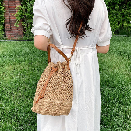 Sac Besace En Paille