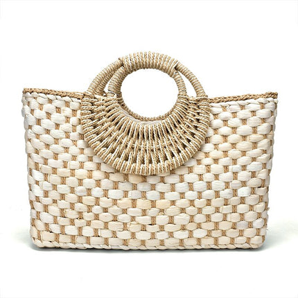 Sac Paille Chic Et Tendance Créme En