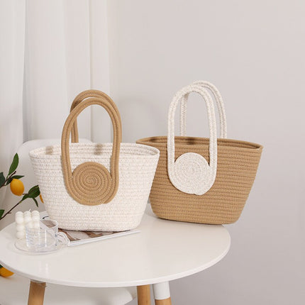 Sac De Plage Cabas Plage En Osier