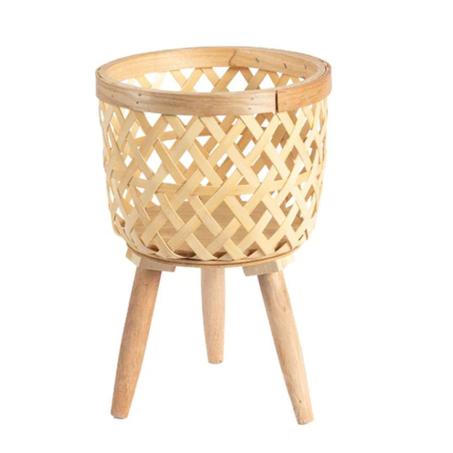 Cache Pot Sur Pied Rotin S