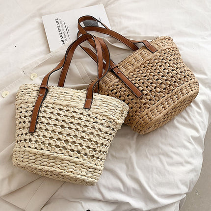 Sac De Paille Pour La Plage En