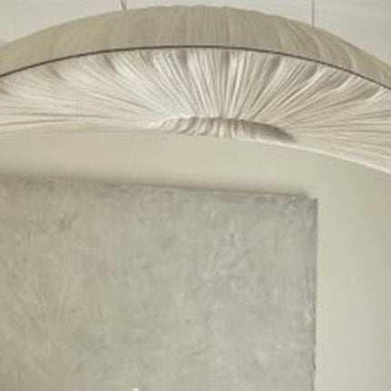 Lustres Chic White 120Cm Suspensions