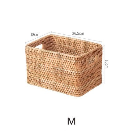Panier De Rangement En Rotin M Paniers