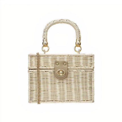 Sac À Main Osier Vintage