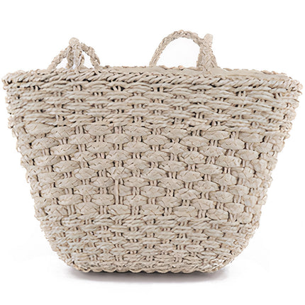 Sac Cabas Paille Style Bohème À Main