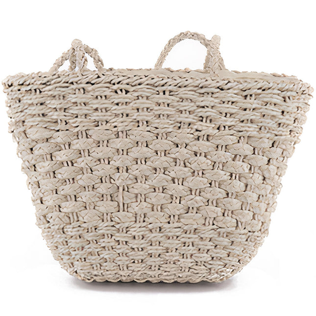 Sac Cabas Paille Style Bohème À Main
