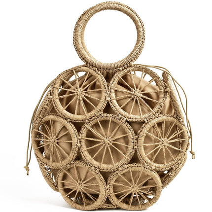 Sac Cabas Paille Boule