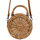 Sac Rond Osier Naturel