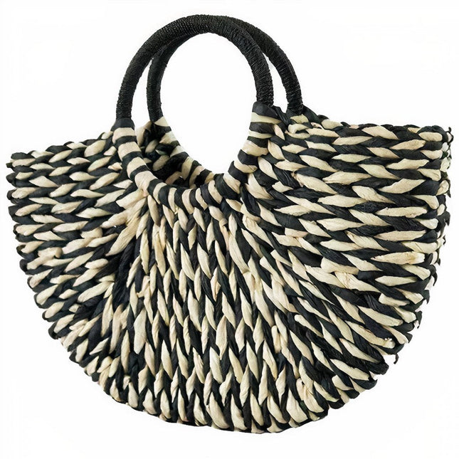 Sac Cabas Paille Vintage