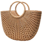 Sac Cabas Paille Bohème De Plage