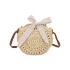 Sac Raphia À Nud Beige Sac Raphia
