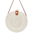 Sac Rond Osier Blanc