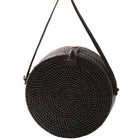 Sac Rond Osier Noir