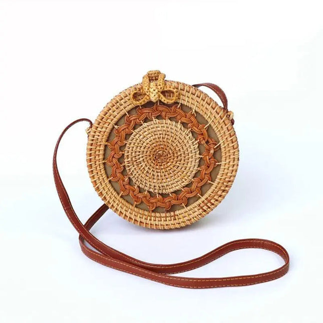 Sac Rond En Paille Tendance Été