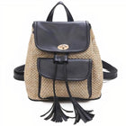 Sac À Dos Paille Bohème Chic