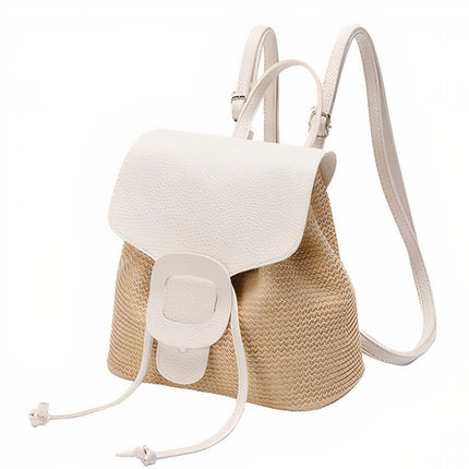 Sac À Dos Paille Femme
