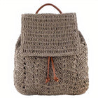 Sac À Dos Paille Esthétique Et Léger