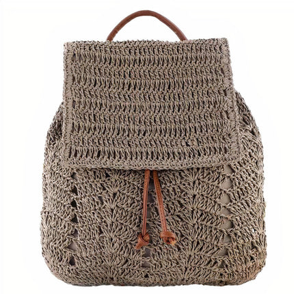 Sac À Dos Paille Esthétique Et Léger