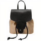Sac À Dos Paille Élégant