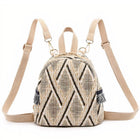 Sac À Dos Paille Tressé