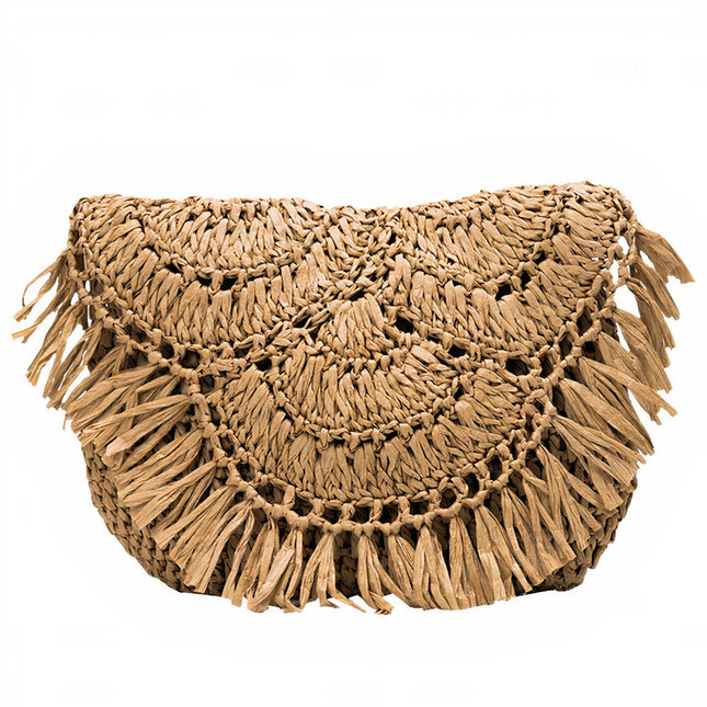 Sac À Main Paille Souple