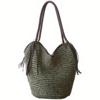 Sac À Main Paille Rétro