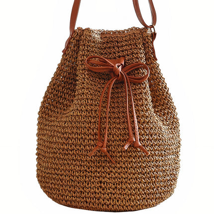 Sac À Main Paille Tressé Chic